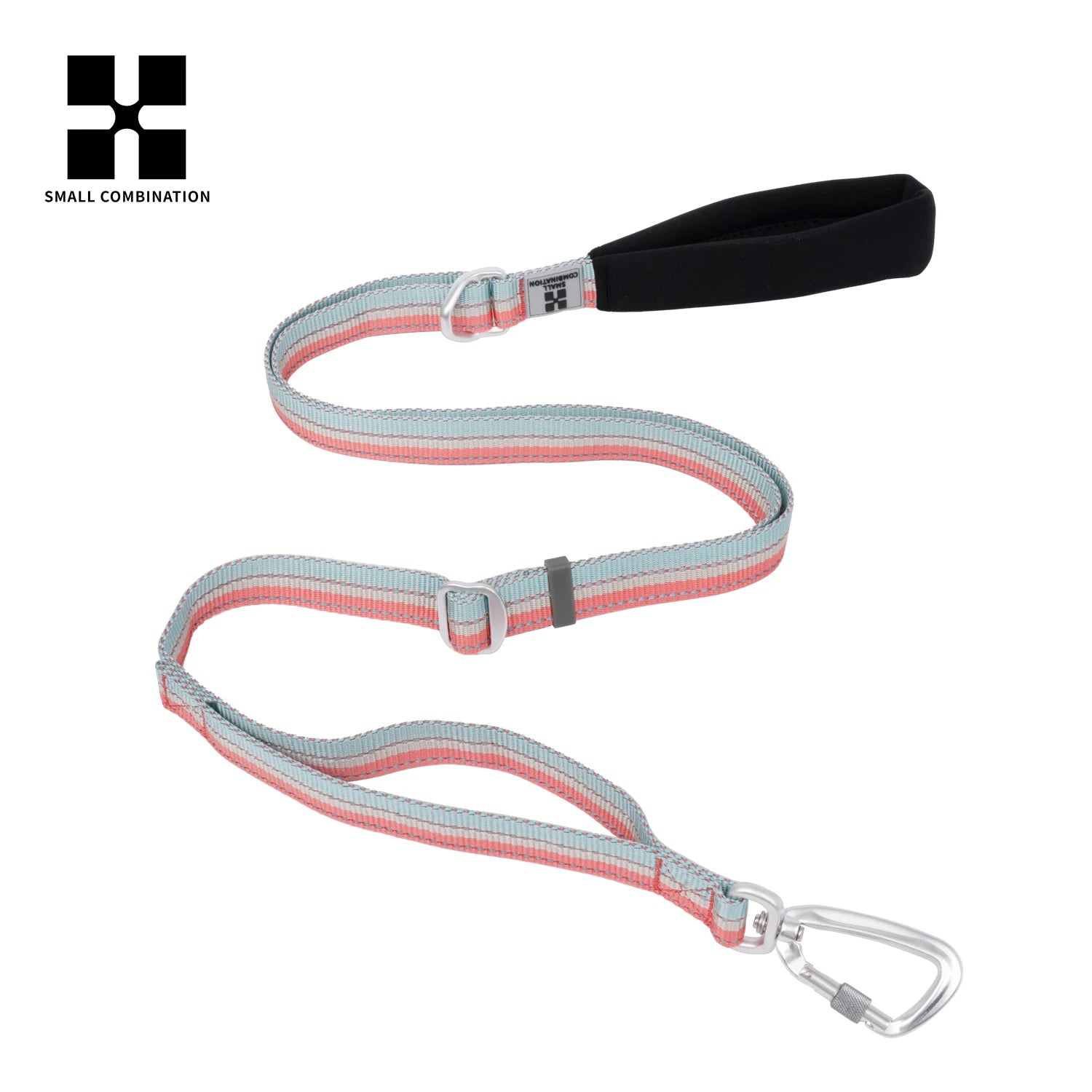 Small Combination - Reflecterende Riem met Karabijnhaak